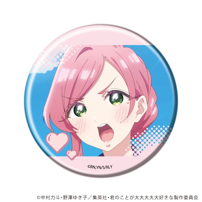 缶バッジ「君のことが大大大大大好きな100人の彼女」08/コンプリートセット(全6種)(場面写イラスト)