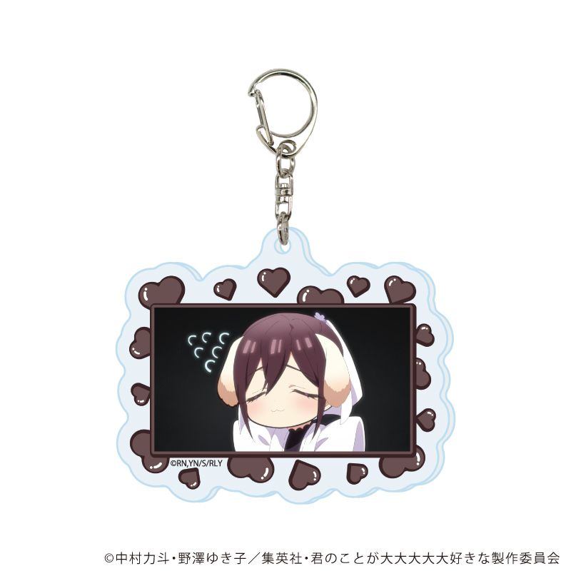 アクリルキーホルダー「君のことが大大大大大好きな100人の彼女」08/トレーディング(6種)(場面写イラスト)
