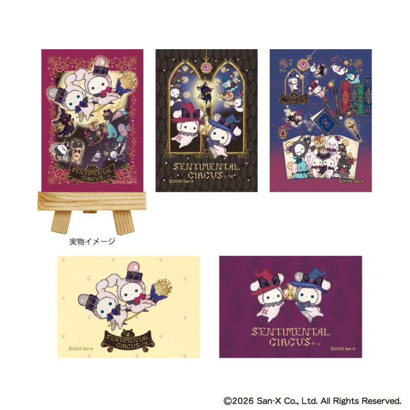 キャンバスボードミニ「センチメンタルサーカス」02/ブラインド(5種)(公式イラスト)