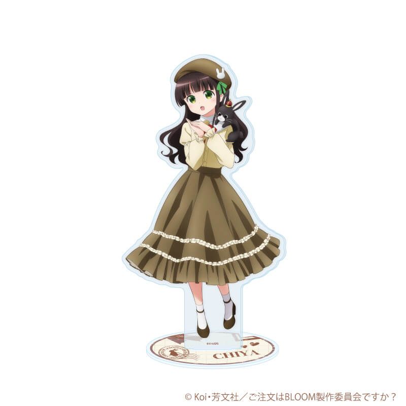 アクリルスタンド「ご注文はうさぎですか？BLOOM」28/千夜 ベレー帽ver.(描き下ろしイラスト)
