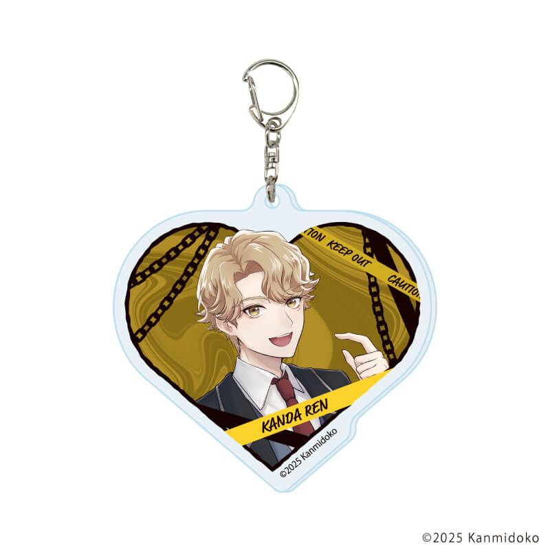 アクリルキーホルダー「FolieFatale～病ンデレ男に堕とされる～」01/コンプリートセット(全6種)(公式イラスト)