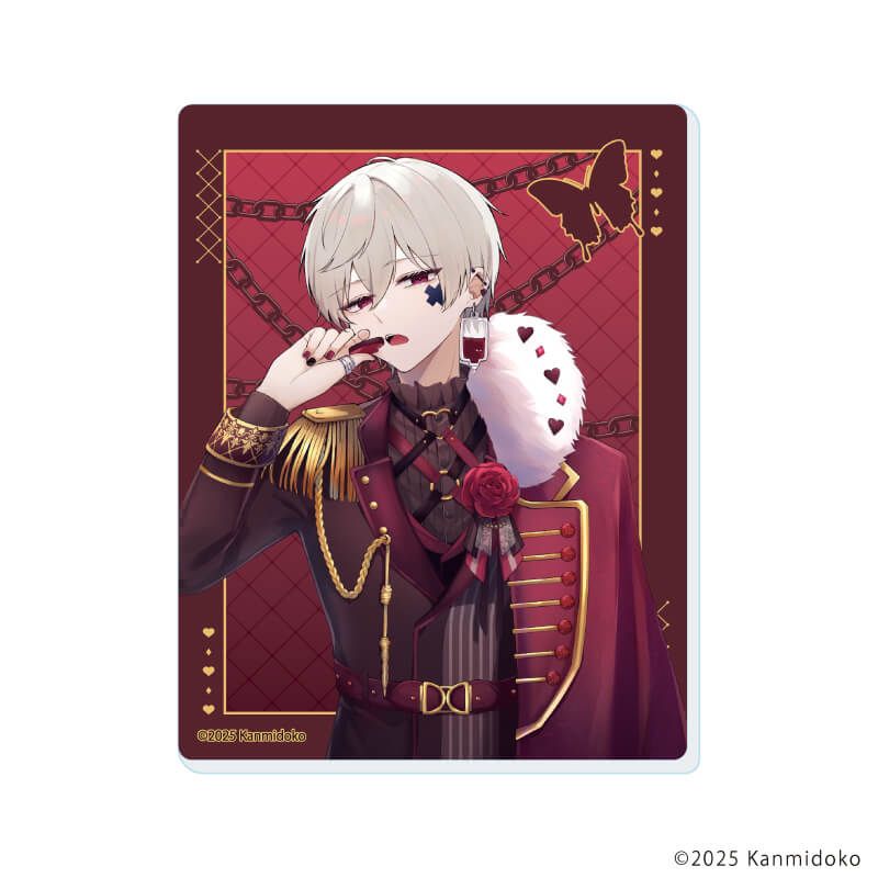 アクリルカード「FolieFatale～病ンデレ男に堕とされる～」01/コンプリートセット(全6種)(公式イラスト)