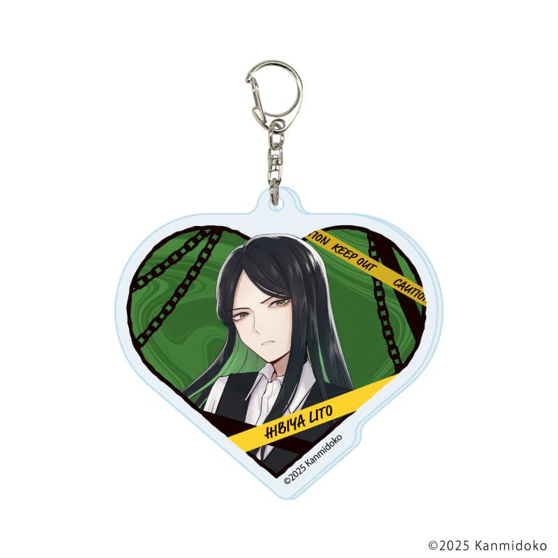 アクリルキーホルダー「FolieFatale～病ンデレ男に堕とされる～」01/ブラインド(6種)(公式イラスト)