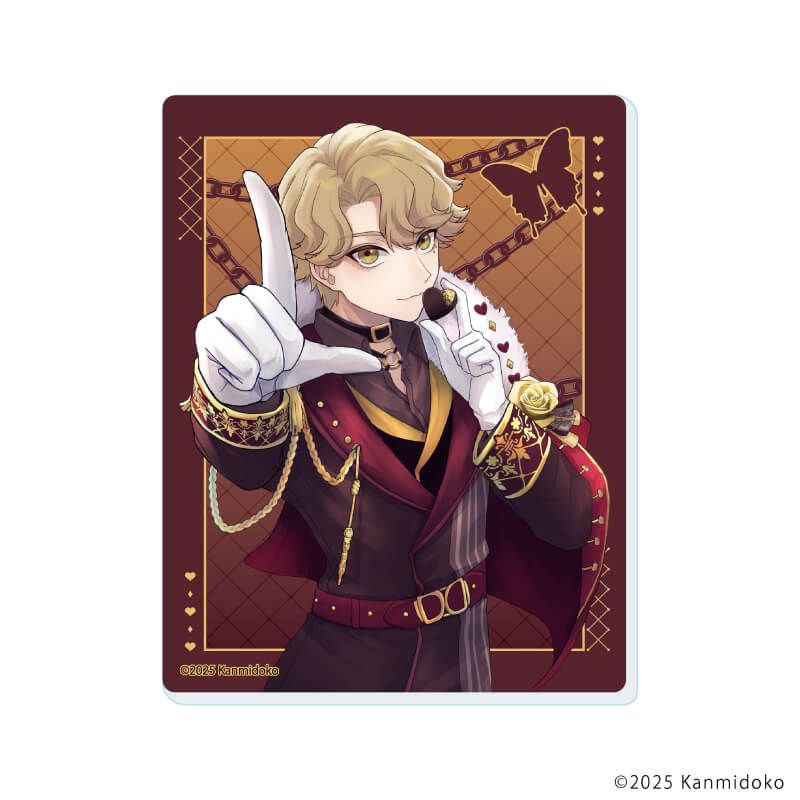 アクリルカード「FolieFatale～病ンデレ男に堕とされる～」01/ブラインド(6種)(公式イラスト)