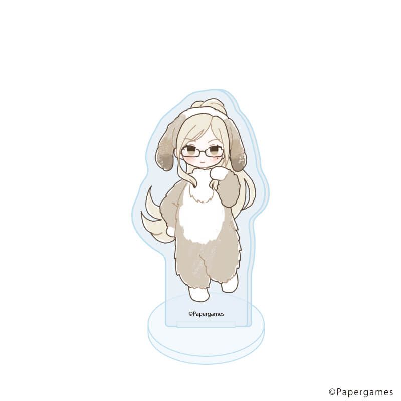 アクリルぷちスタンド「シャイニングニキ」09/犬ver. コンプリートセット(全7種)(グラフアートイラスト)