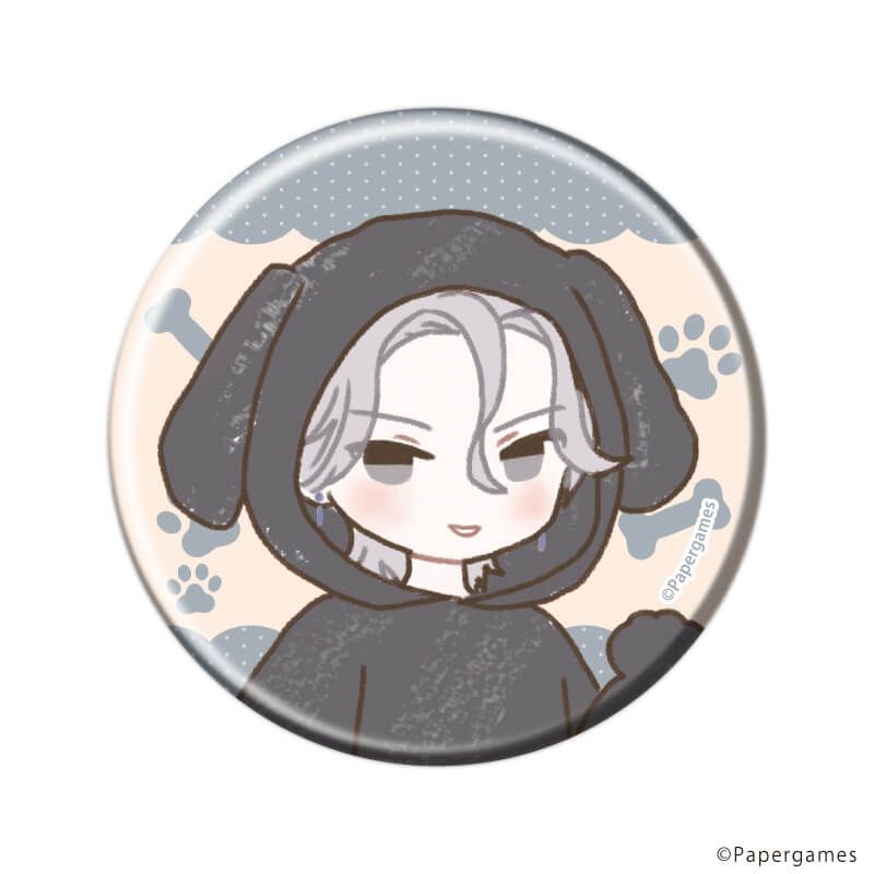 缶バッジ「シャイニングニキ」17/犬ver. ブラインド(7種)(グラフアートイラスト)