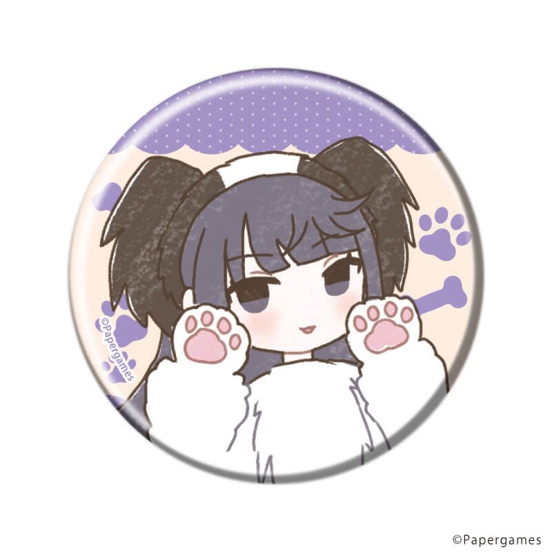 缶バッジ「シャイニングニキ」17/犬ver. ブラインド(7種)(グラフアートイラスト)