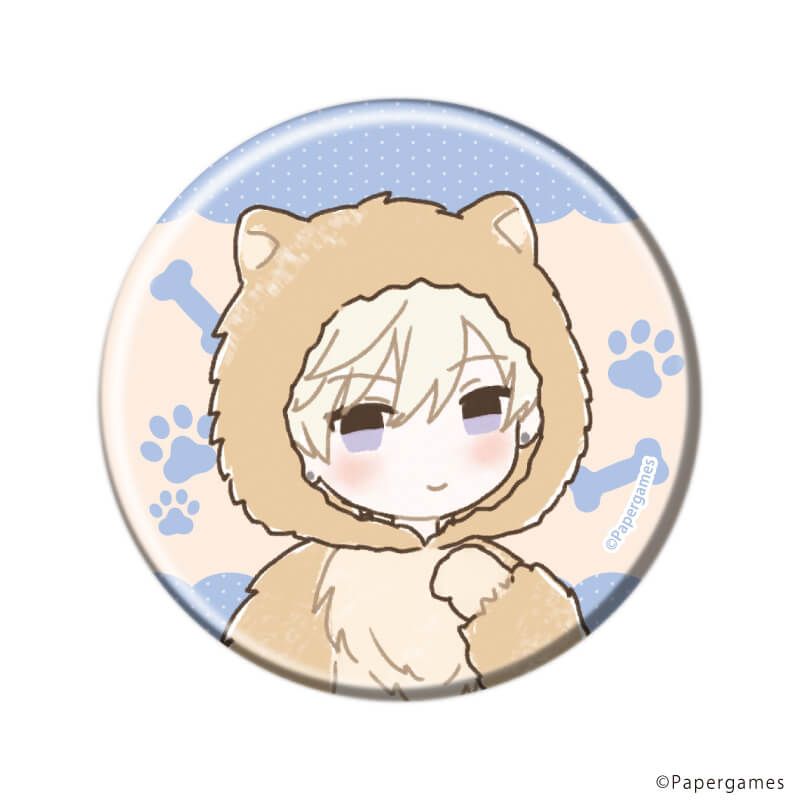 缶バッジ「シャイニングニキ」17/犬ver. ブラインド(7種)(グラフアートイラスト)