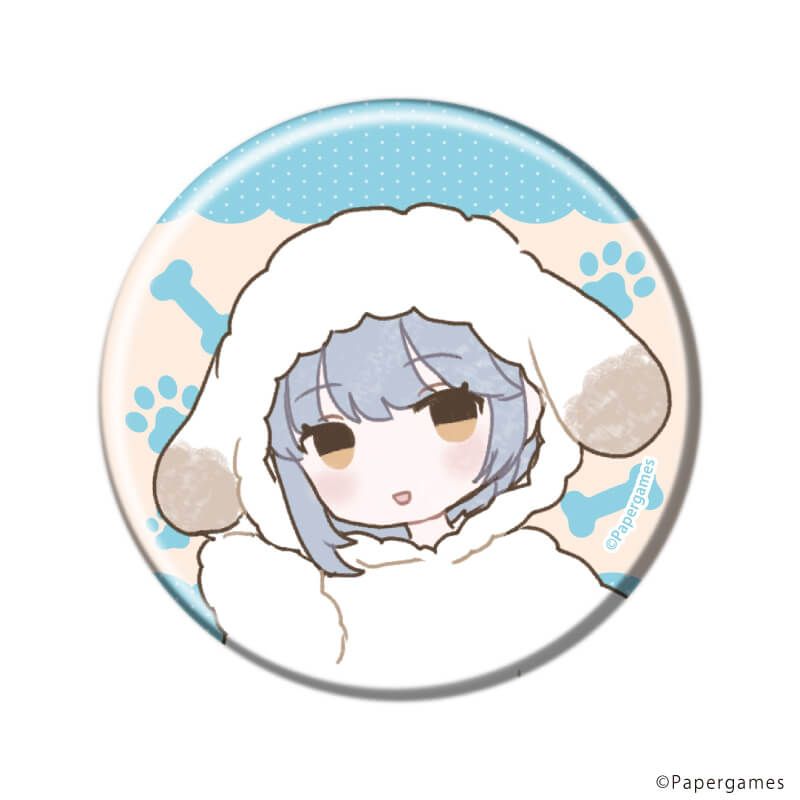 缶バッジ「シャイニングニキ」17/犬ver. ブラインド(7種)(グラフアートイラスト)