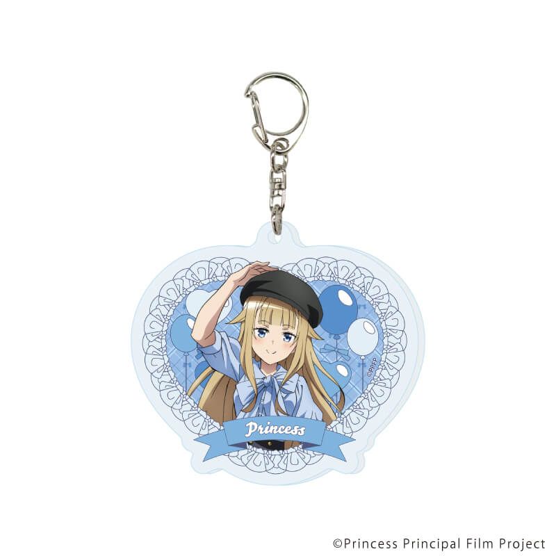 アクリルキーホルダー「劇場版第4章『プリンセス・プリンシパル Crown Handler』」02/コンプリートセット(全5種)(描き下ろしイラスト)