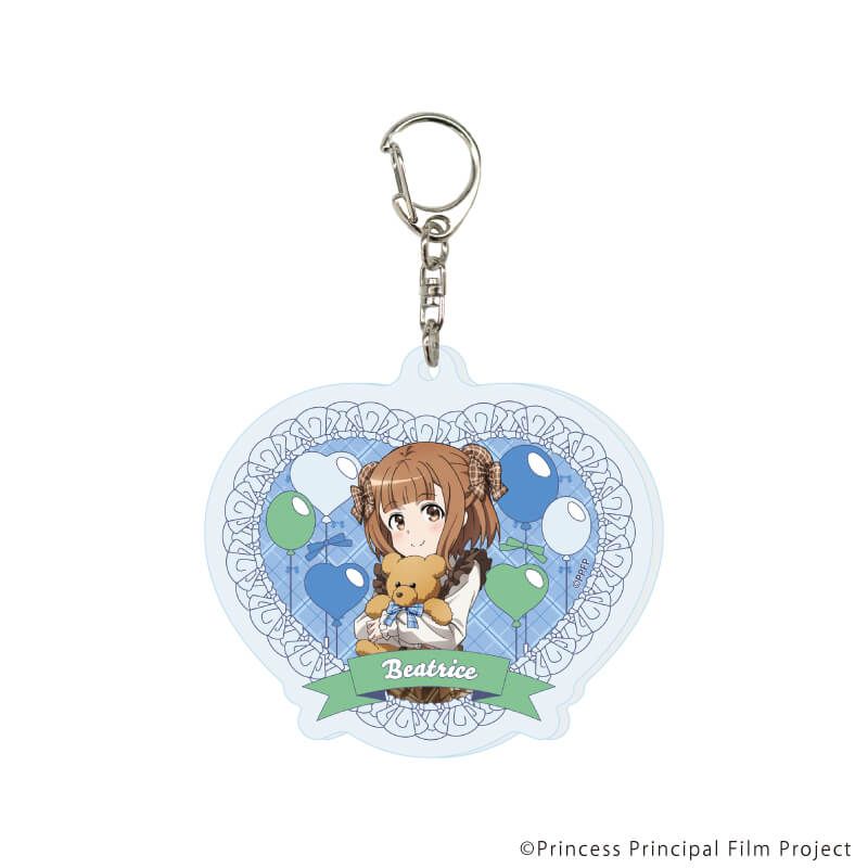 アクリルキーホルダー「劇場版第4章『プリンセス・プリンシパル Crown Handler』」02/コンプリートセット(全5種)(描き下ろしイラスト)