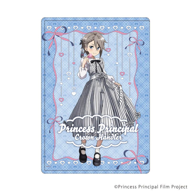 キャラクリアケース「劇場版第4章『プリンセス・プリンシパル Crown Handler』」01/アンジェ ホワイトデーver(描き下ろしイラスト)