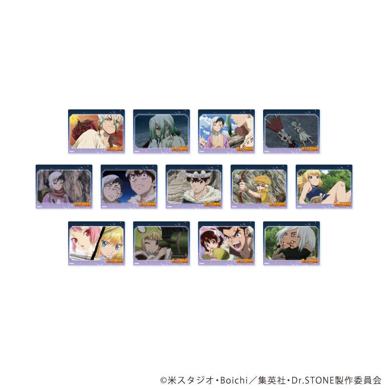 アクリルカード「Dr.STONE」17/ブラインド(13種)(場面写イラスト)