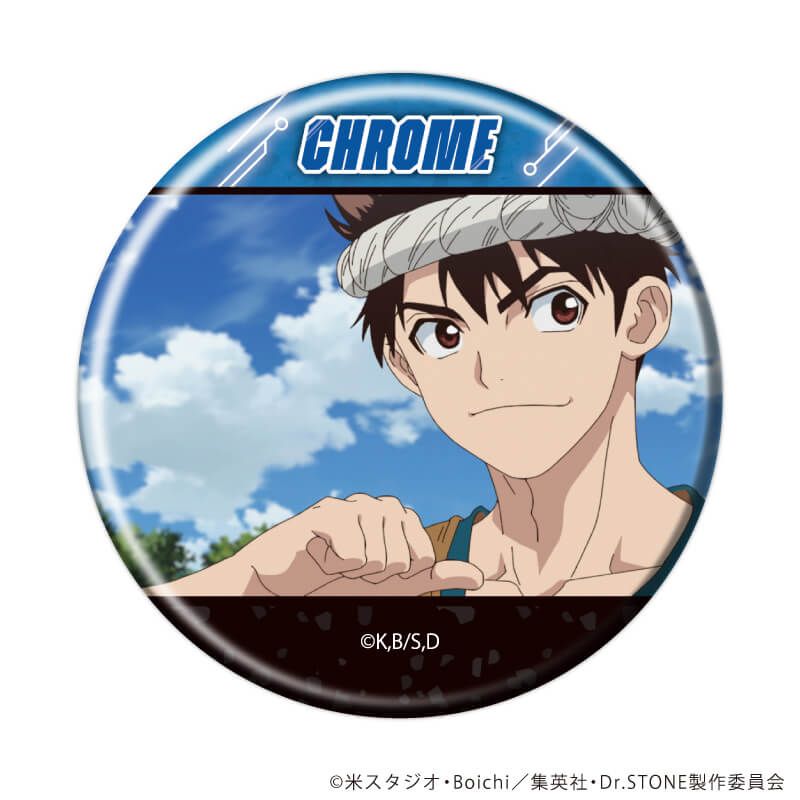 缶バッジ「Dr.STONE」37/ブラインド(13種)(場面写イラスト)