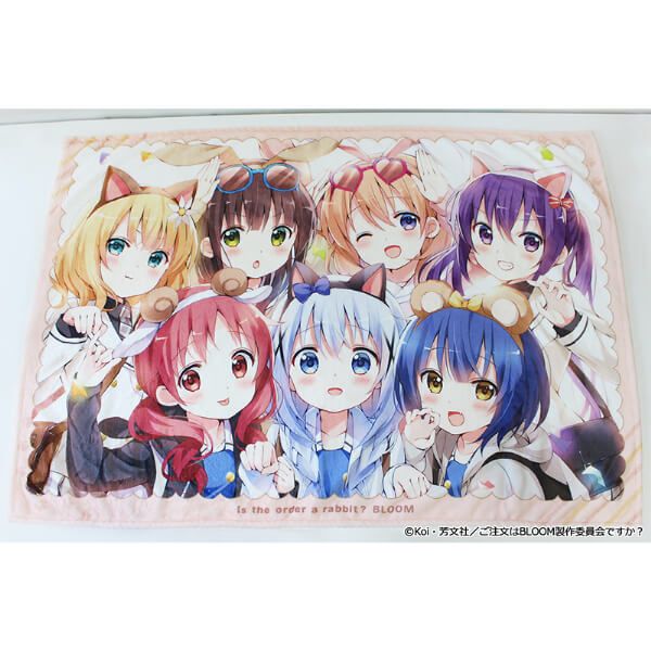 「ご注文はうさぎですか？ BLOOM」 ブランケット