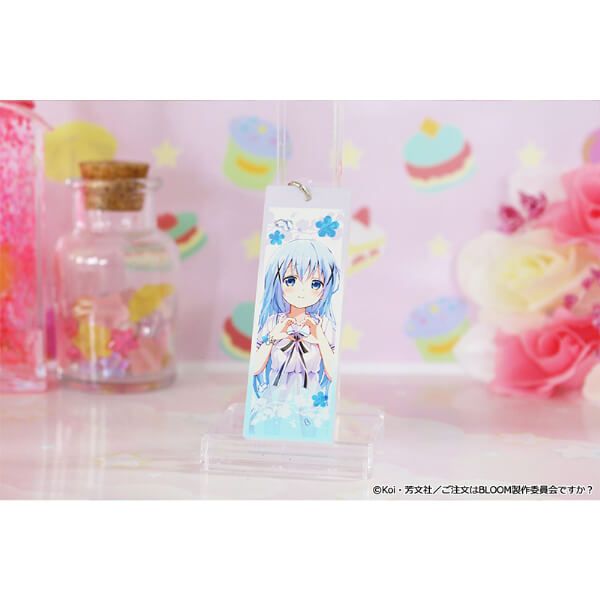 「ご注文はうさぎですか？ BLOOM」 アクリルスティックキーホルダー【チノ】