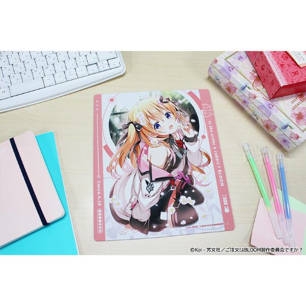 「ご注文はうさぎですか？ BLOOM」 マウスパッド【ココア（B）】