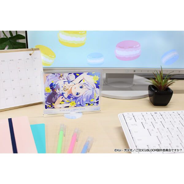 「ご注文はうさぎですか？ BLOOM」 アクリルビジュアルボード【チノ】