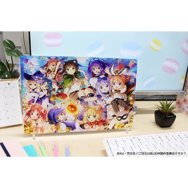 「ご注文はうさぎですか？ BLOOM」 BIGアクリルボード【B】