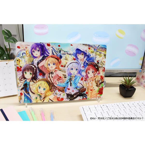 「ご注文はうさぎですか？ BLOOM」 BIGアクリルボード【A】