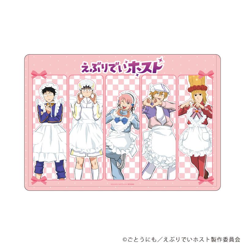 キャラクリアケース「アニメ「えぶりでいホスト」」02/集合(描き下ろしイラスト)