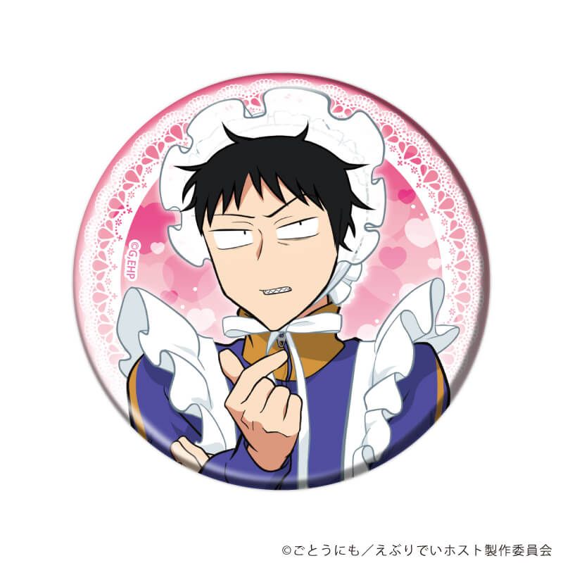 缶バッジ「アニメ「えぶりでいホスト」」01/コンプリートセット(全5種)(描き下ろしイラスト)