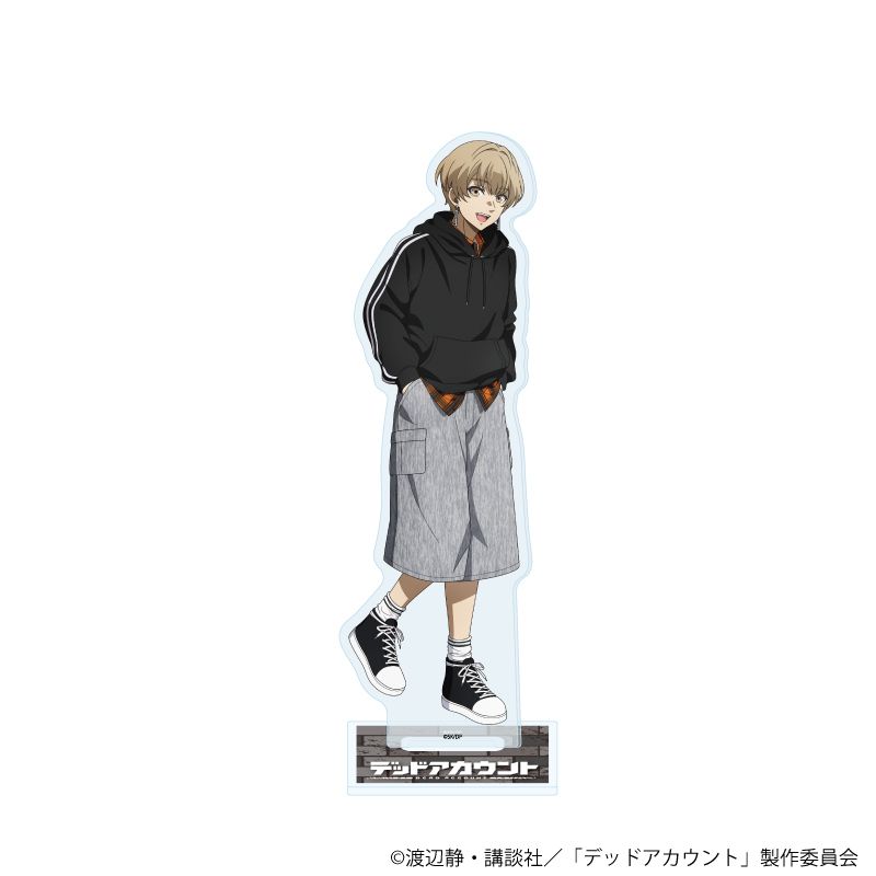 アクリルスタンド「TVアニメ『デッドアカウント』」11/羽住蓮理 ストリートファッションver.(描き下ろしイラスト)