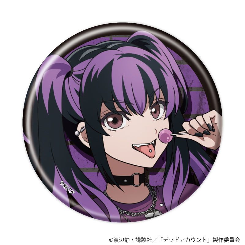 缶バッジ「TVアニメ『デッドアカウント』」02/ストリートファッションver. コンプリートセット(全10種)(描き下ろしイラスト)