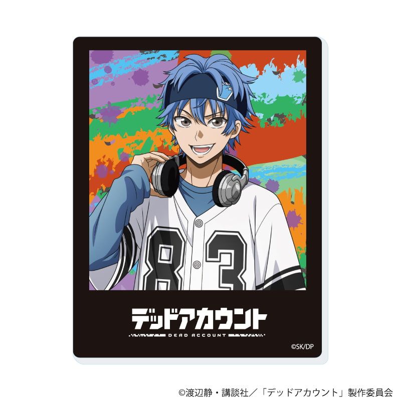 アクリルカード「TVアニメ『デッドアカウント』」01/ストリートファッションver. ブラインド(5種)(描き下ろしイラスト)