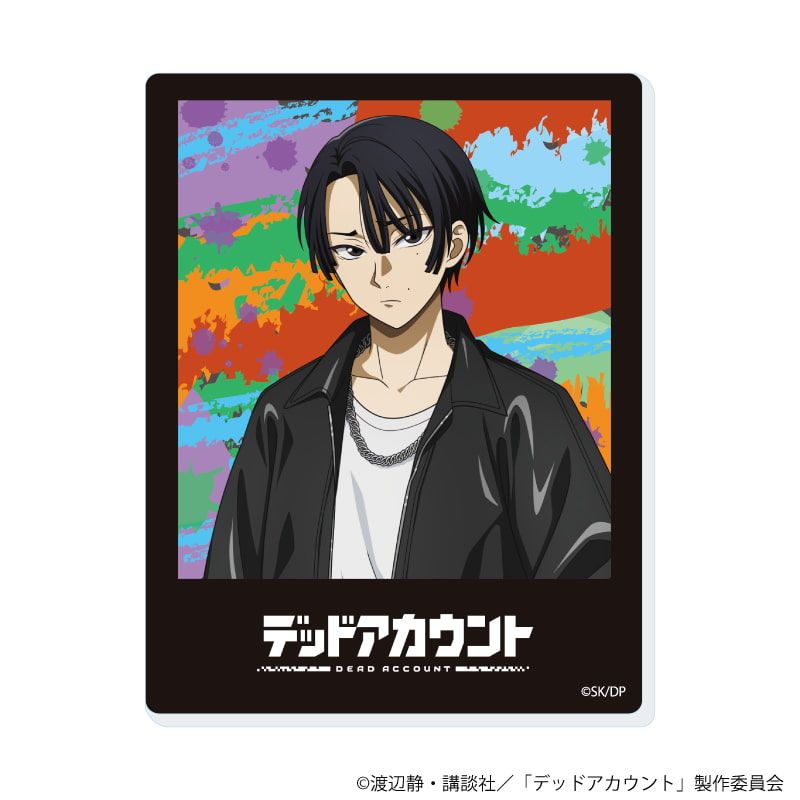 アクリルカード「TVアニメ『デッドアカウント』」01/ストリートファッションver. ブラインド(5種)(描き下ろしイラスト)