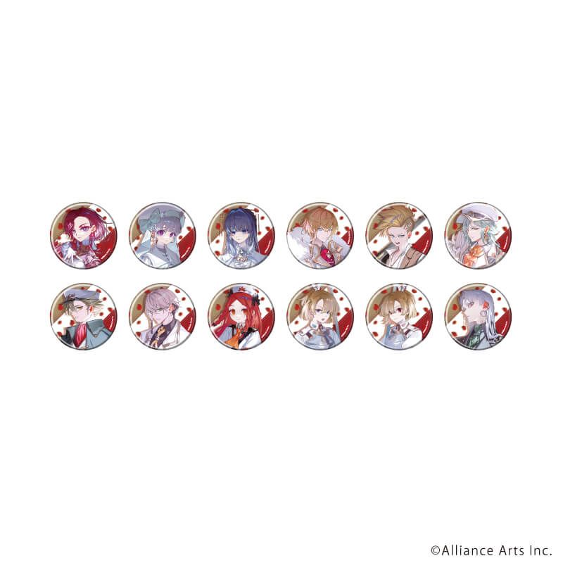 缶バッジ「大悪逆令嬢 ストラテジーオブリリィ」01/ブラインド(12種)(公式イラスト)