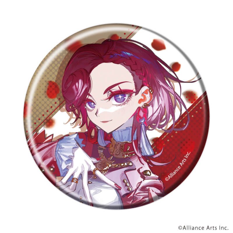 缶バッジ「大悪逆令嬢 ストラテジーオブリリィ」01/ブラインド(12種)(公式イラスト)