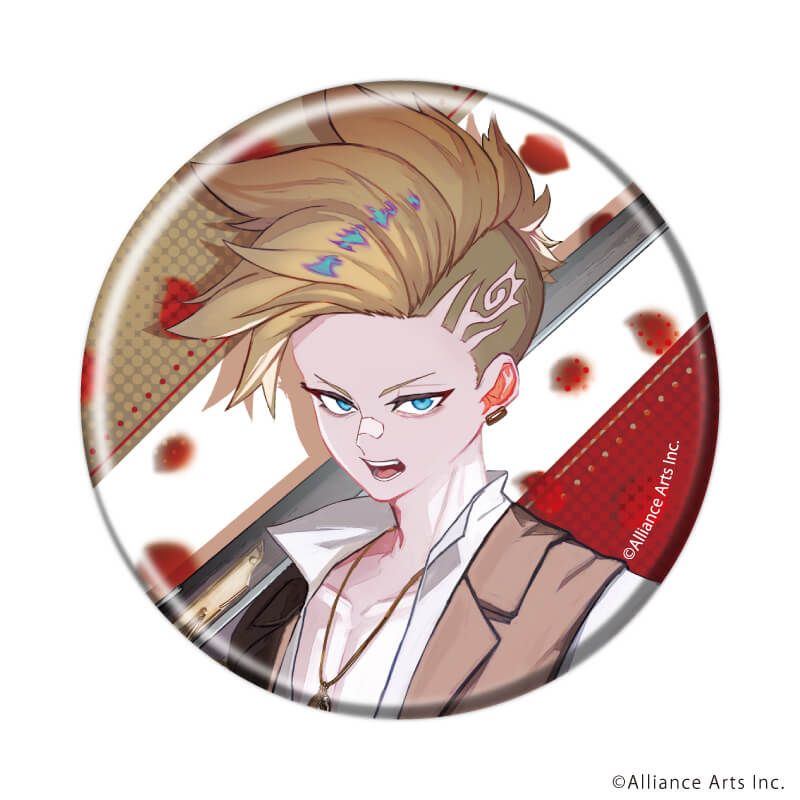 缶バッジ「大悪逆令嬢 ストラテジーオブリリィ」01/ブラインド(12種)(公式イラスト)