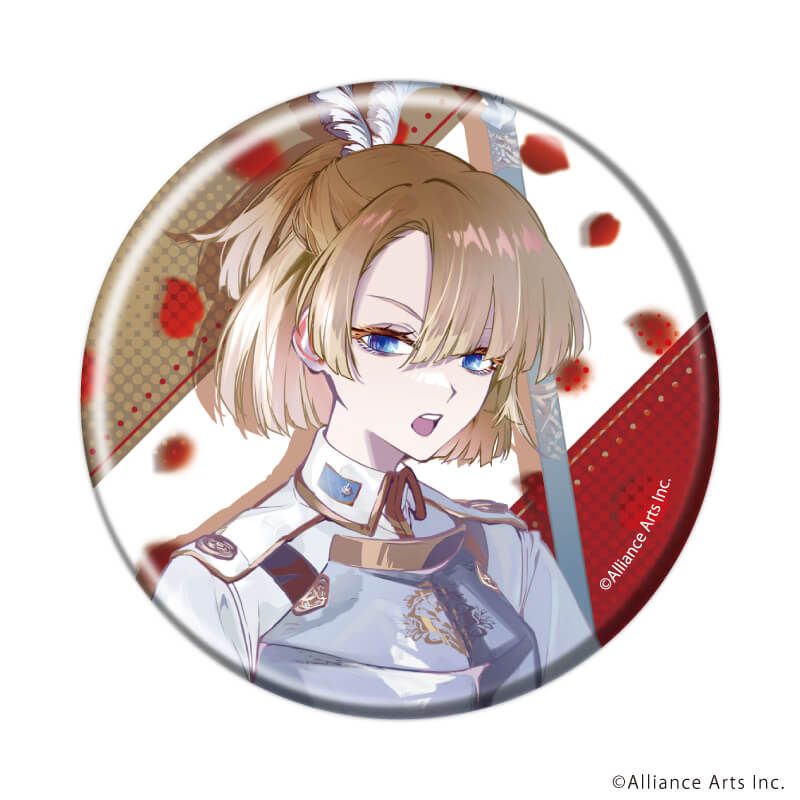 缶バッジ「大悪逆令嬢 ストラテジーオブリリィ」01/ブラインド(12種)(公式イラスト)