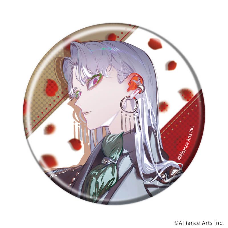 缶バッジ「大悪逆令嬢 ストラテジーオブリリィ」01/ブラインド(12種)(公式イラスト)