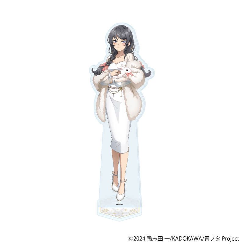 アクリルスタンド「青春ブタ野郎はサンタクロースの夢を見ない」07/桜島麻衣 ホワイトウィンターver.(描き下ろしイラスト)