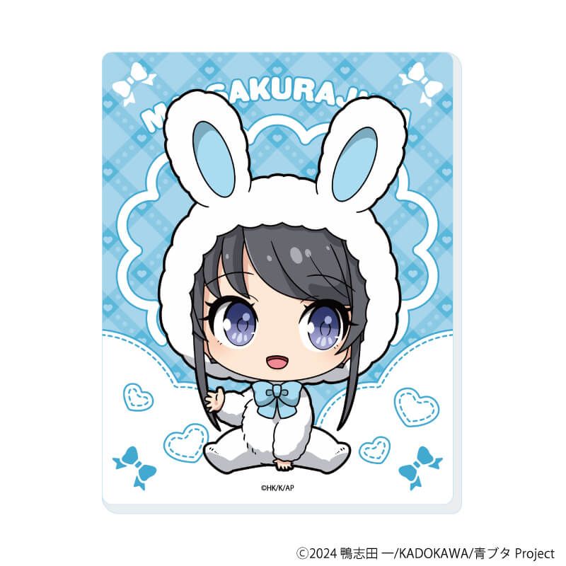 アクリルカード「青春ブタ野郎はサンタクロースの夢を見ない」02/ホワイトウィンターver. コンプリートセット(全8種)(描き下ろし&描き起こしイラスト)