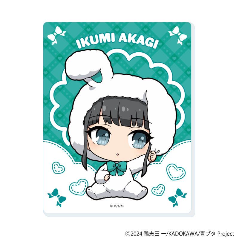 アクリルカード「青春ブタ野郎はサンタクロースの夢を見ない」02/ホワイトウィンターver. コンプリートセット(全8種)(描き下ろし&描き起こしイラスト)