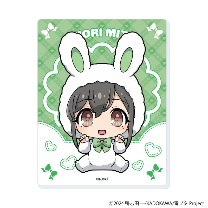 アクリルカード「青春ブタ野郎はサンタクロースの夢を見ない」02/ホワイトウィンターver. コンプリートセット(全8種)(描き下ろし&描き起こしイラスト)