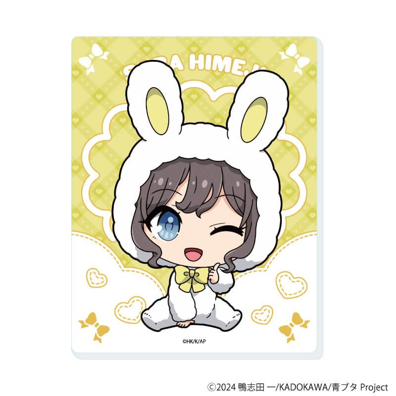 アクリルカード「青春ブタ野郎はサンタクロースの夢を見ない」02/ホワイトウィンターver. ブラインド(8種)(描き下ろし&描き起こしイラスト)