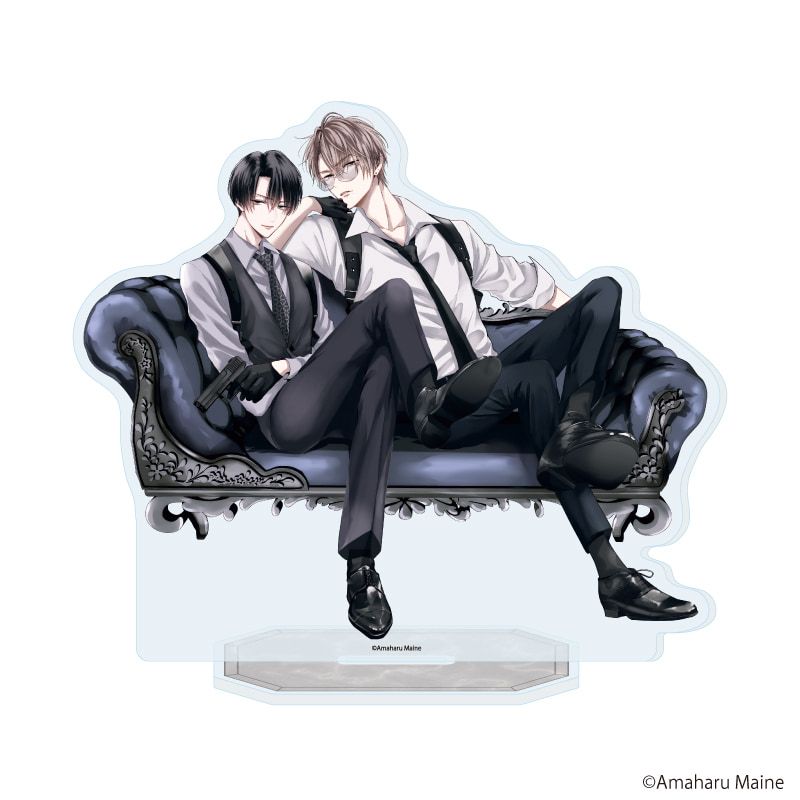 アクリルスタンド「イケないエリートΩは淫らにとろける」01/一ノ瀬大我＆宇佐美京司(描き下ろしイラスト)