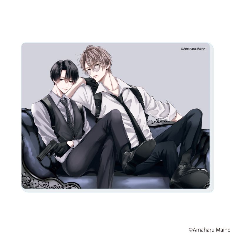 アクリルカード「イケないエリートΩは淫らにとろける」01/コンプリートセット(全5種)(公式&描き下ろしイラスト)