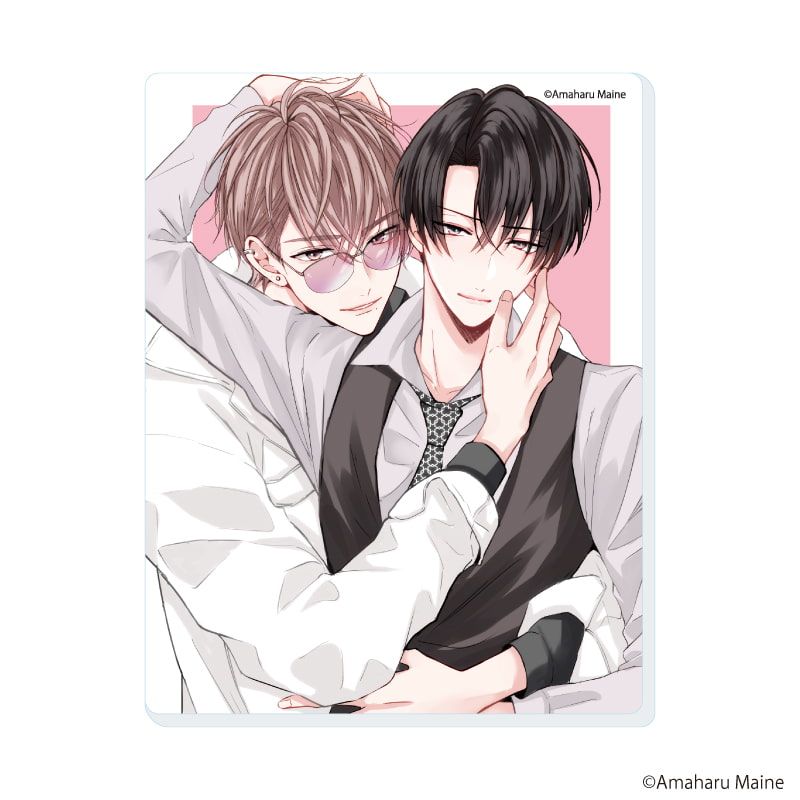 アクリルカード「イケないエリートΩは淫らにとろける」01/コンプリートセット(全5種)(公式&描き下ろしイラスト)