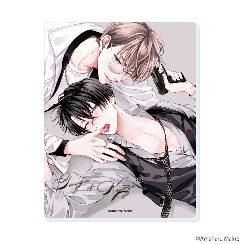 アクリルカード「イケないエリートΩは淫らにとろける」01/コンプリートセット(全5種)(公式&描き下ろしイラスト)