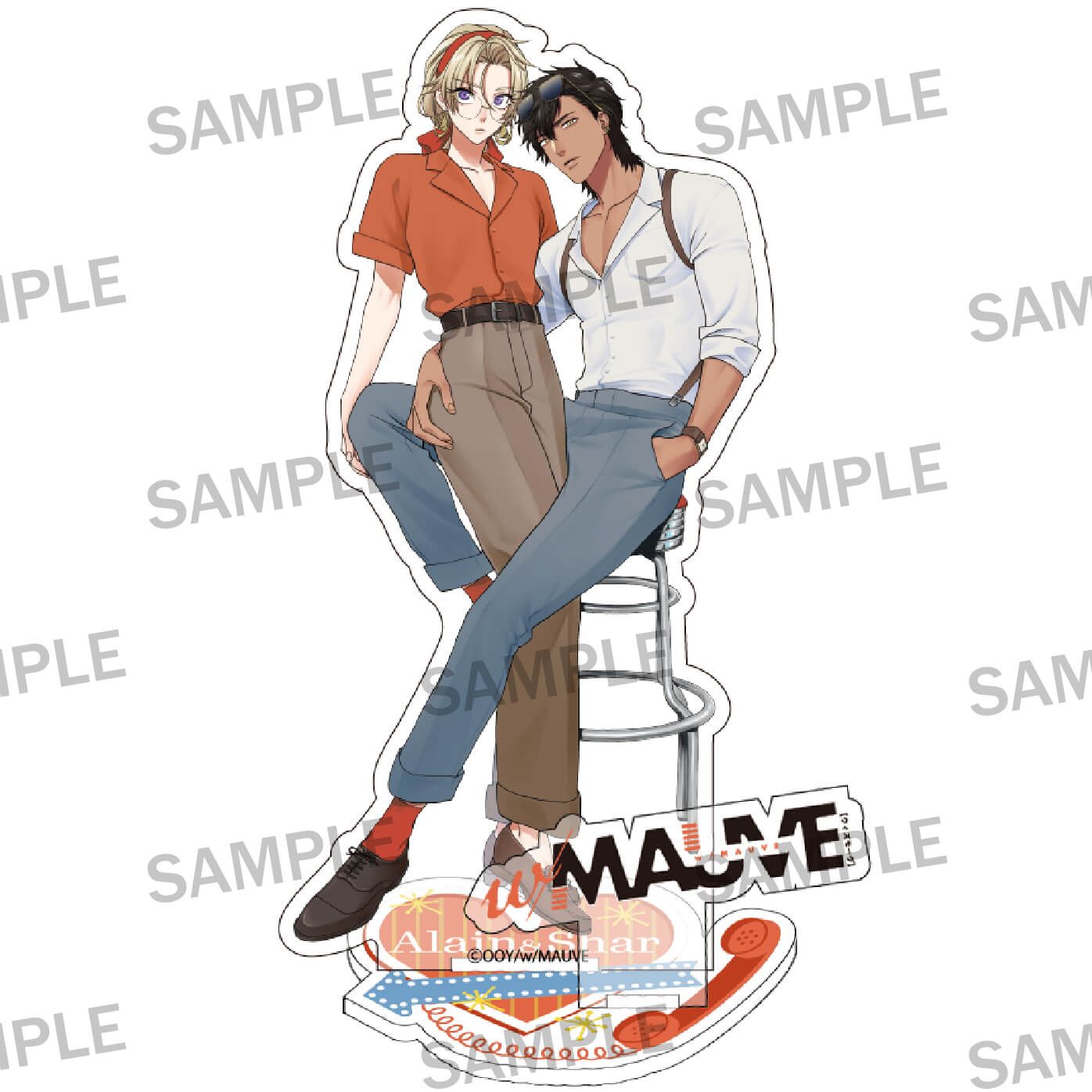 【w/MAUVEレーベル2周年記念】金色の花嫁 アクリルスタンド