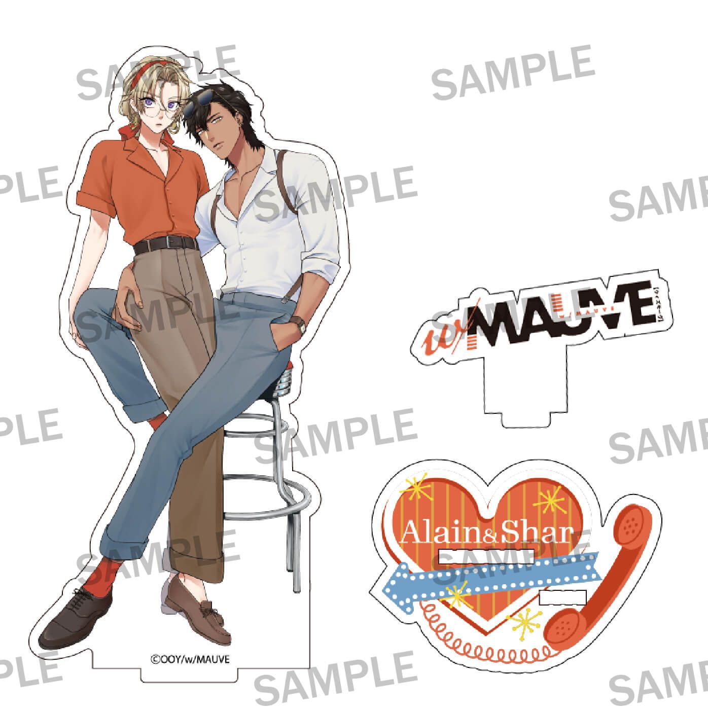 【w/MAUVEレーベル2周年記念】金色の花嫁 アクリルスタンド