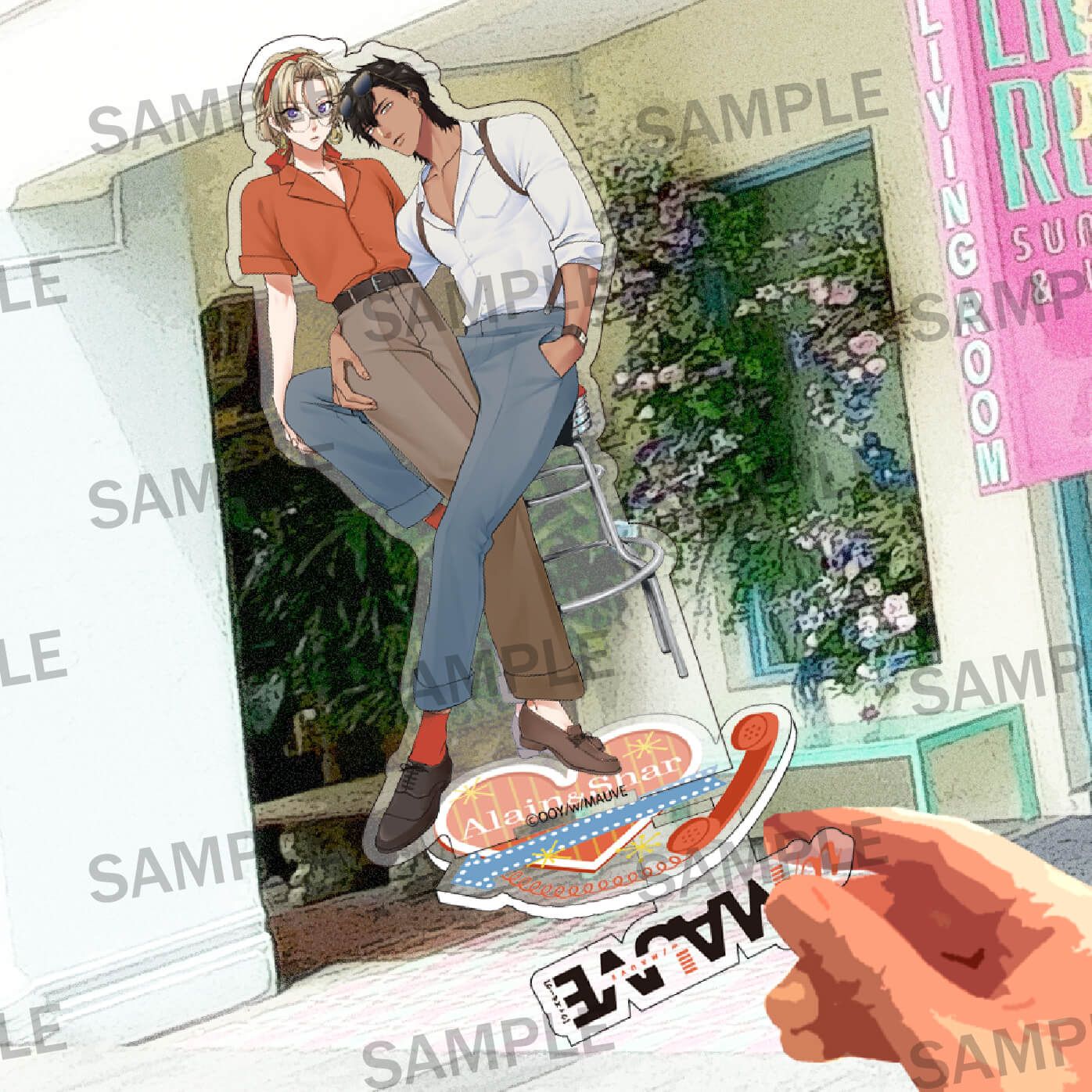 【w/MAUVEレーベル2周年記念】金色の花嫁 アクリルスタンド