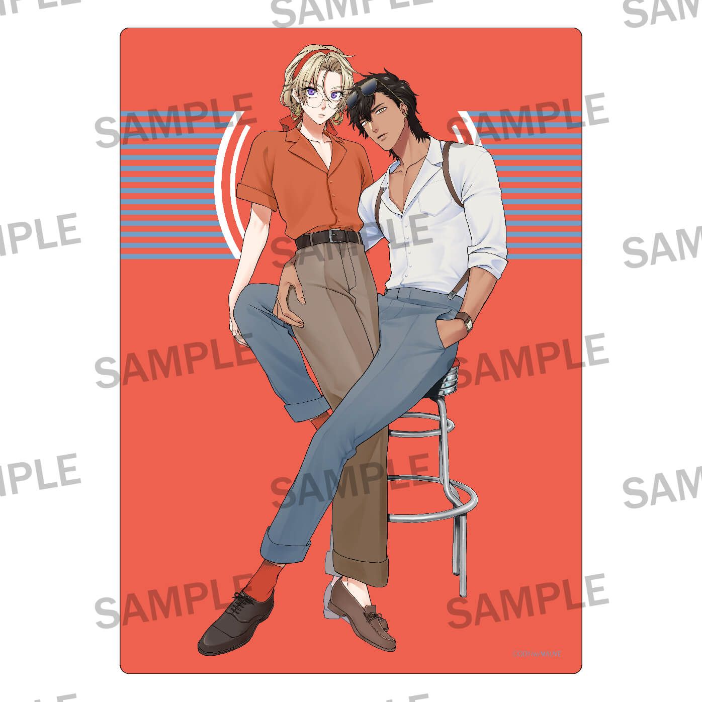 【w/MAUVEレーベル2周年記念】金色の花嫁 直筆サイン入りアクリルプレート