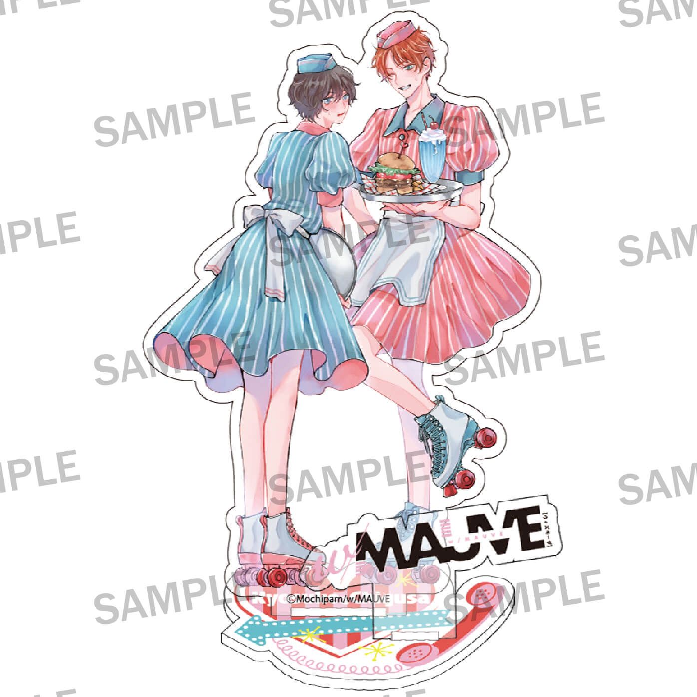 【w/MAUVEレーベル2周年記念】まぜて絡めてとかして愛でて アクリルスタンド