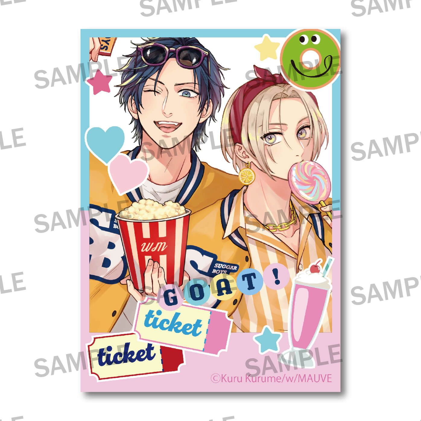 【w/MAUVEレーベル2周年記念】#氷室くんは恋したくない クリアカードA(デコ)